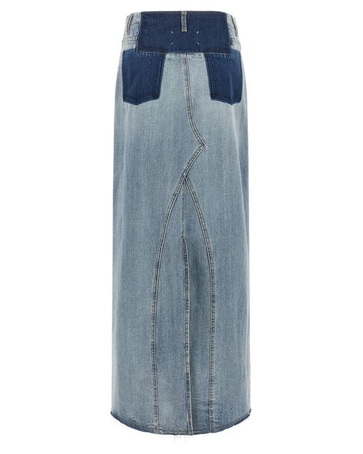 Maison Margiela Blue Denim Skirt