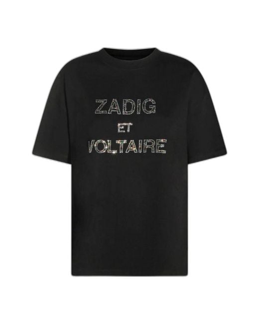 Zadig & Voltaire Black Zadig&Voltaire Tedda T-Shirt