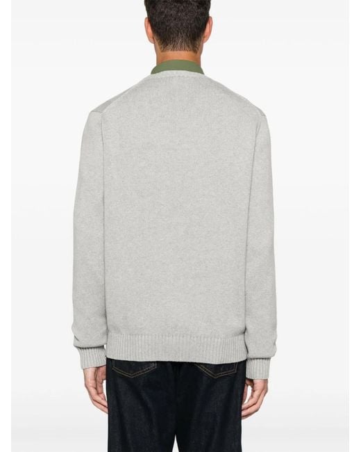 Ralph Lauren Gray Light Fine Knit Sweater for men