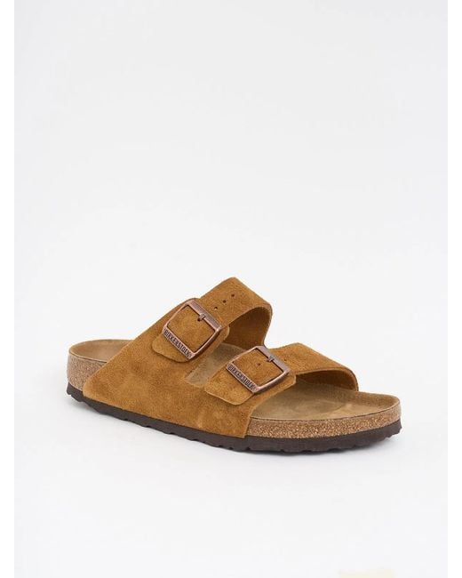 Birkenstock Brown Arizona Mink Sandal for men