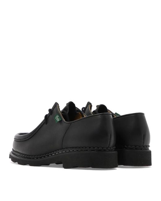 Paraboot Black "Michael" Moccasins
