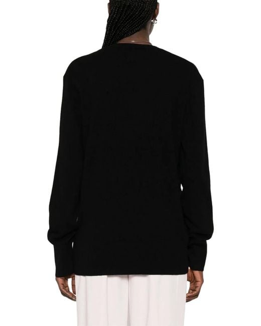 Totême  Black Cashmere Sweater