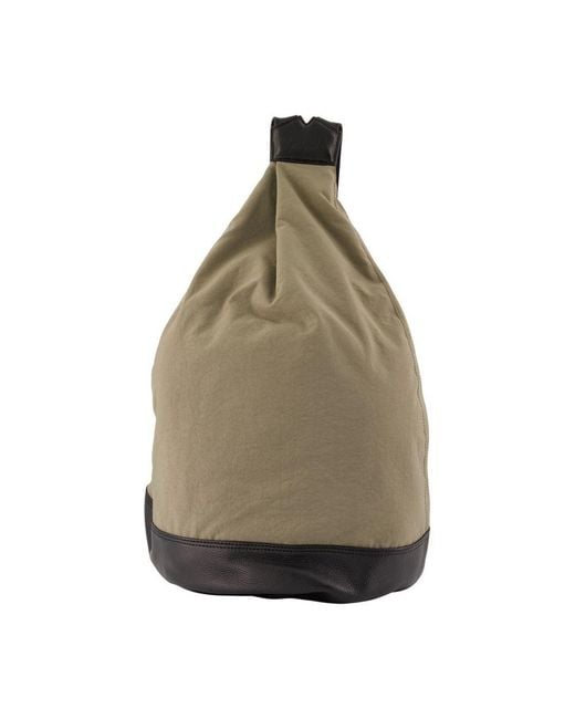 Yohji Yamamoto Green Hakama Tuck Backpack