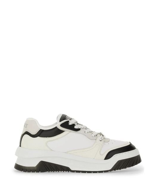 Versace White "Odyssey" Sneaker for men