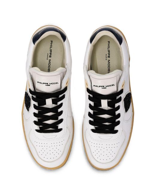 Philippe Model White Philippe Model Calf Leather Shoes