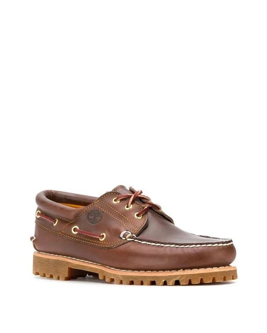 Timberland Brown Authentic" Boatshoes for men