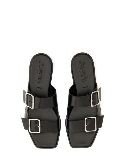 Aeyde Black Sandal Tonya