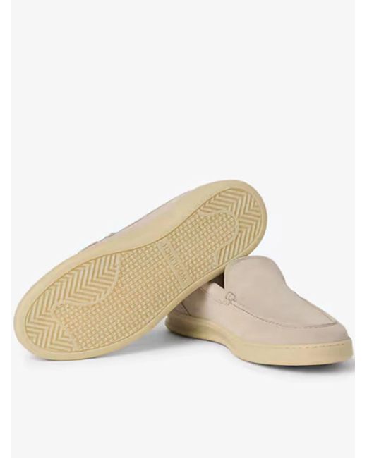 Woolrich Natural Double U.T Slip-On Camoscio for men