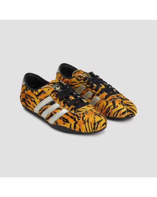 Adidas Originals Brown Tokio Calf Hair Sneakers