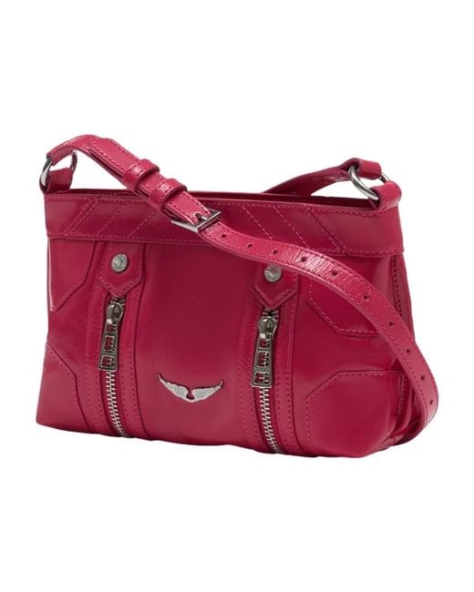 Zadig & Voltaire Red Zadig&Voltaire Sunny Mood Vintage Crossbody