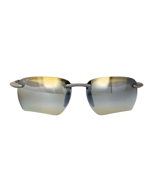 Maui Jim Blue Metal Matte Plastic Sunglasses