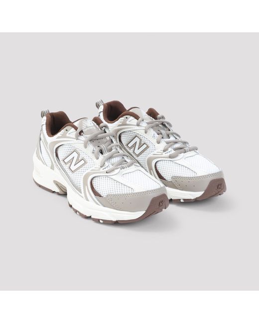 New Balance White Sea Salt 530 Sneakers