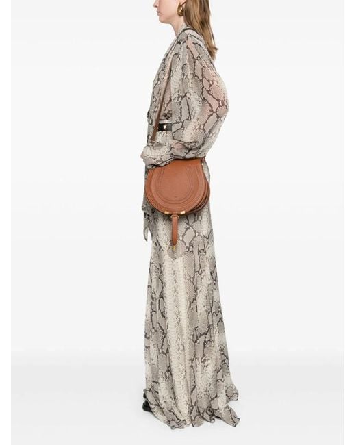 Chloé Brown Marcie Saddle Bag