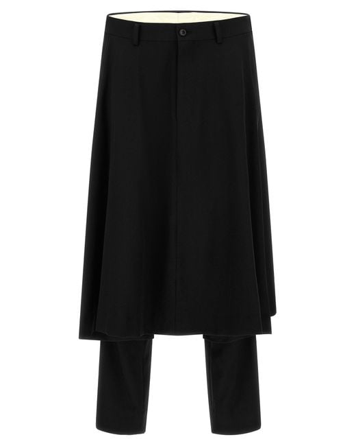 Comme des Garçons Black Comme Des Garçons Homme Plus Hybrid Pants for men