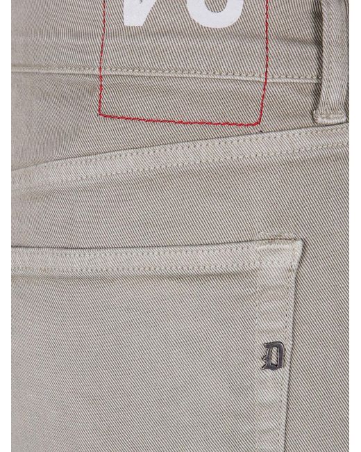 Dondup Gray Bray 5Pockets Denim for men