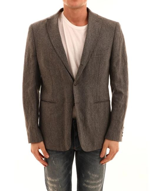 Tonello Gray Jacket for men