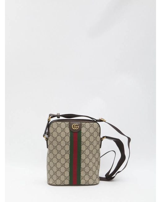 Gucci Natural Ophidia Shoulder Bag Small Size for men