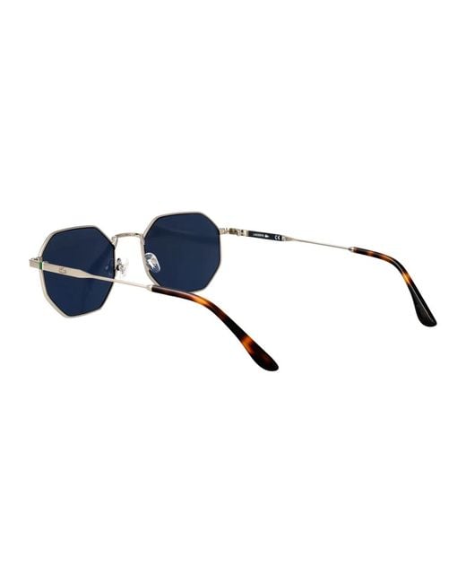 Lacoste Blue Metal Sunglasses