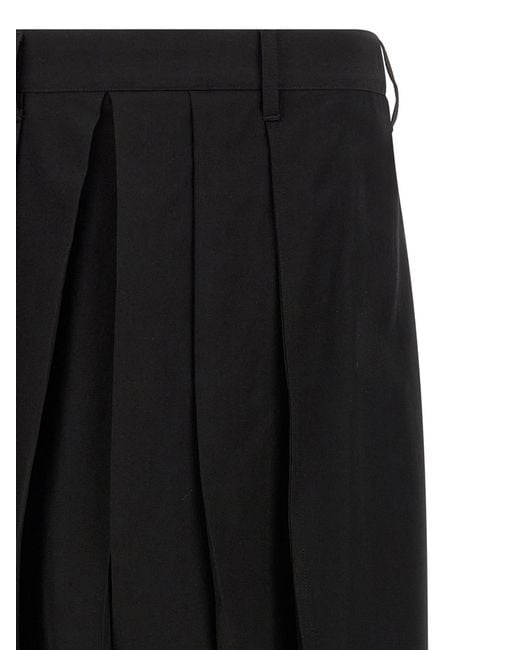 Yohji Yamamoto Black 'Hakama' Pants for men