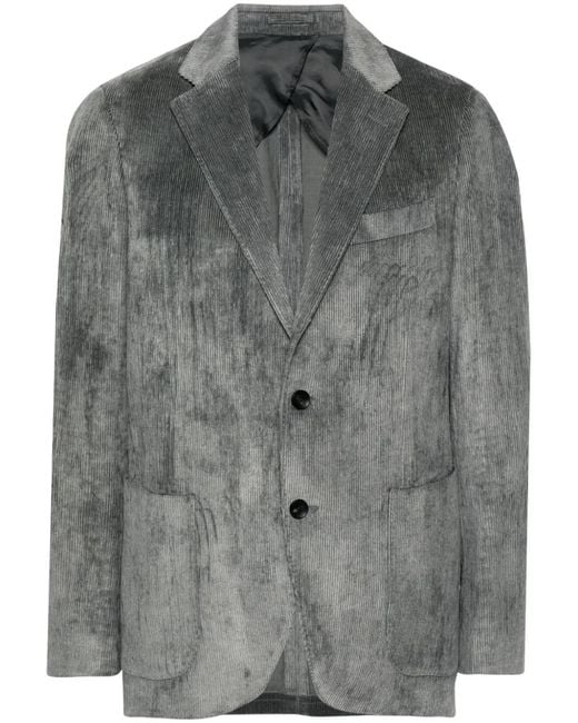 Lardini Gray Jacket Special Line Drop 7 Regular for men
