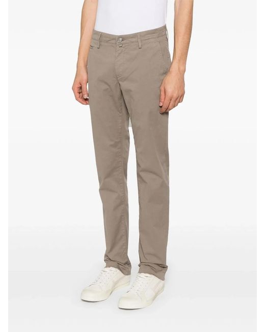 Jacob Cohen Natural Elephant Cotton Pants for men