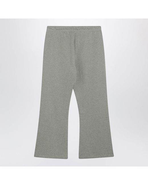 Fear Of God Gray Flare Cotton Jogging Trousers for men