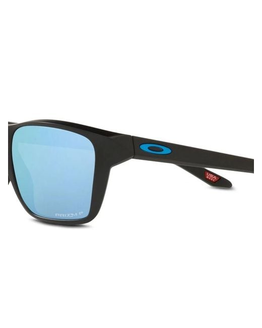 Oakley Blue Matte Rectangle Prizm Lenses