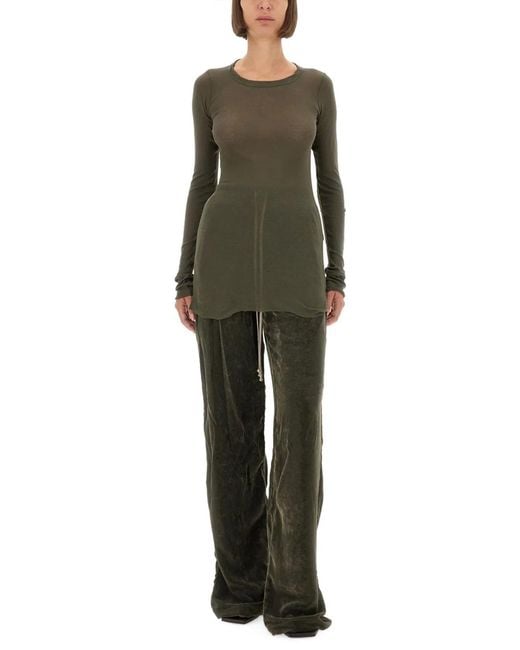 Rick Owens Green Trousers