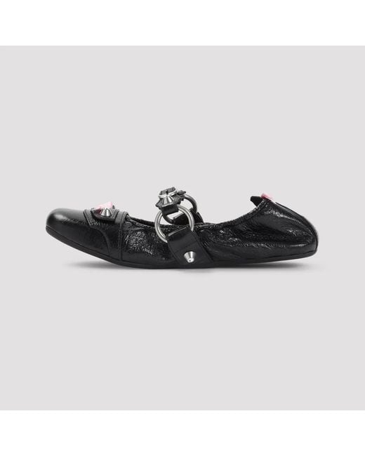 Balenciaga Black City Flat L005