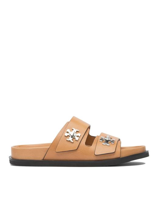 Tory Burch White Rubber Sandals