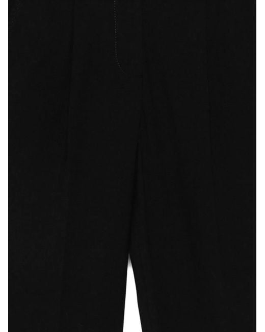 Circolo 1901 Black Cotton Trousers