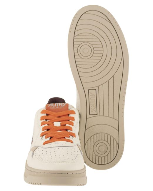 Autry Pink Medalist Low for men