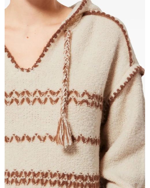 Isabel Marant White Ecru Wool Jersey