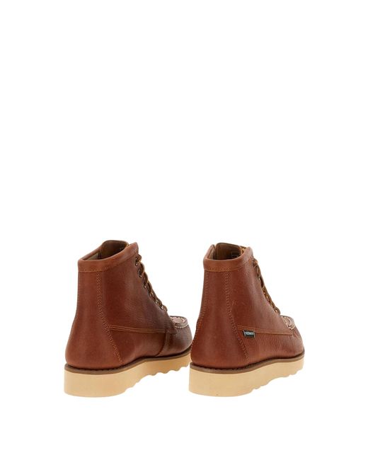 Sebago Brown Tala Mid Tumb Boots for men