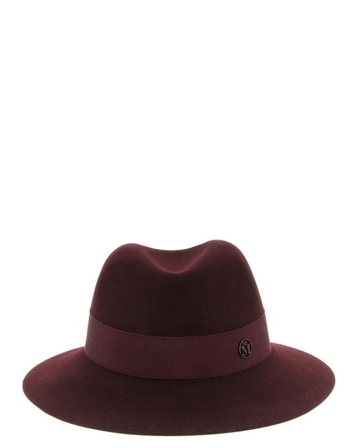 Maison Michel Purple 'Henrietta' Hat