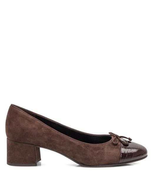 Tory Burch Brown Leather Flat Shoes
