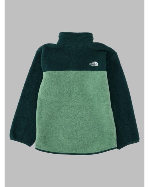The North Face Green Teen Yumiori 1/4 Zip