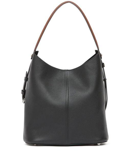 Maison Margiela Black Dress Age Hobo Tote Bag