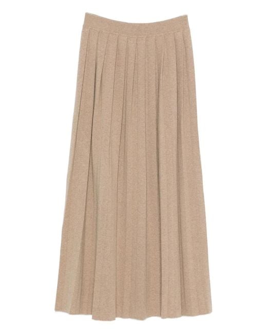 Lisa Yang Natural Minda Midi Skirt