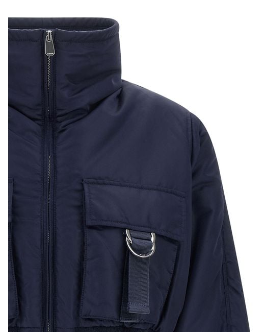 Pinko Blue 'Pinot' Bomber Jacket