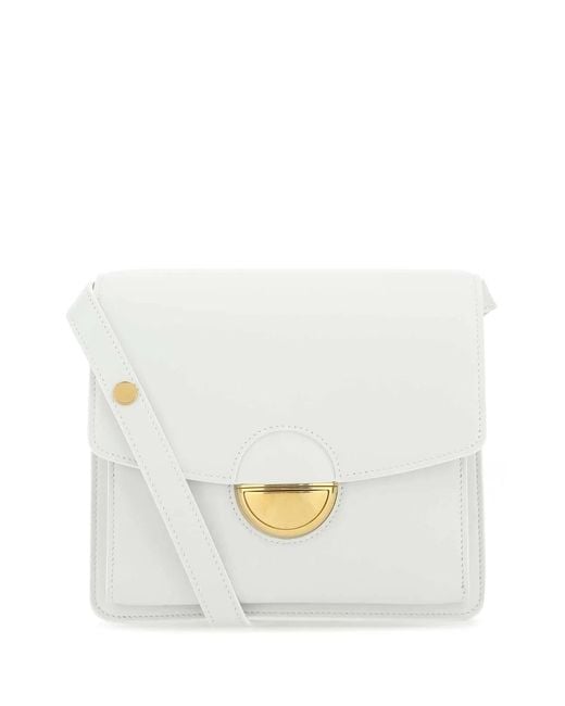 Proenza Schouler White Leather Dia Shoulder Bag