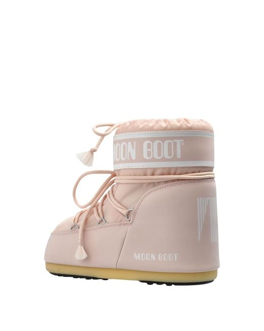 Moon Boot Pink Icon Low Snow Boots