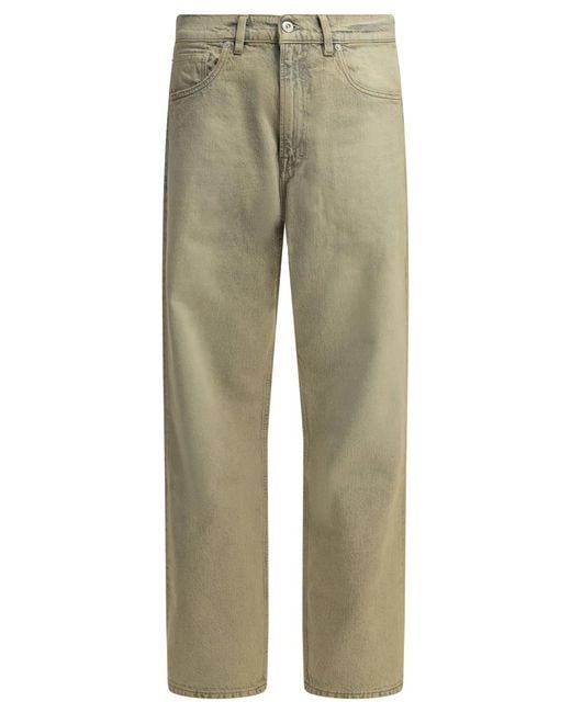 Our Legacy Green "Wolfpack Wash" Straight-Leg Jeans for men