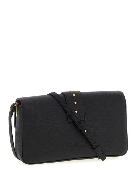 Pinko Black 'Love One Classic' Crossbody Bag