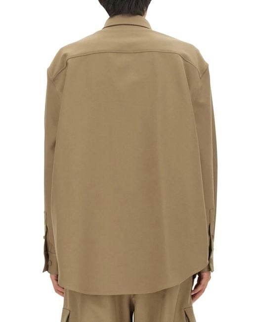 Off-White c/o Virgil Abloh Natural Oversize Fit Shirt for men