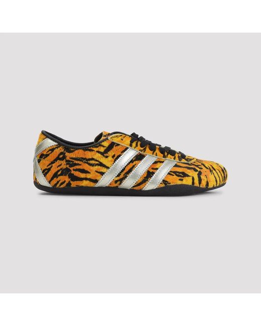 Adidas Originals Brown Tokio Calf Hair Sneakers