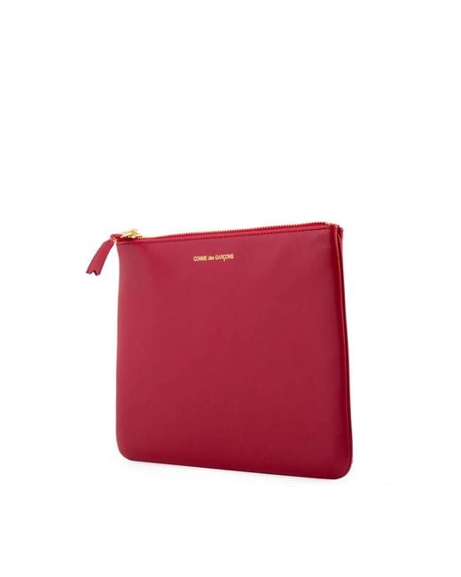 Comme des Garçons Red Wallet Classic Plain Wallet