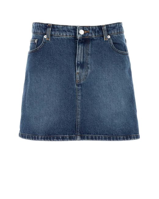 A.P.C. Blue Skirts