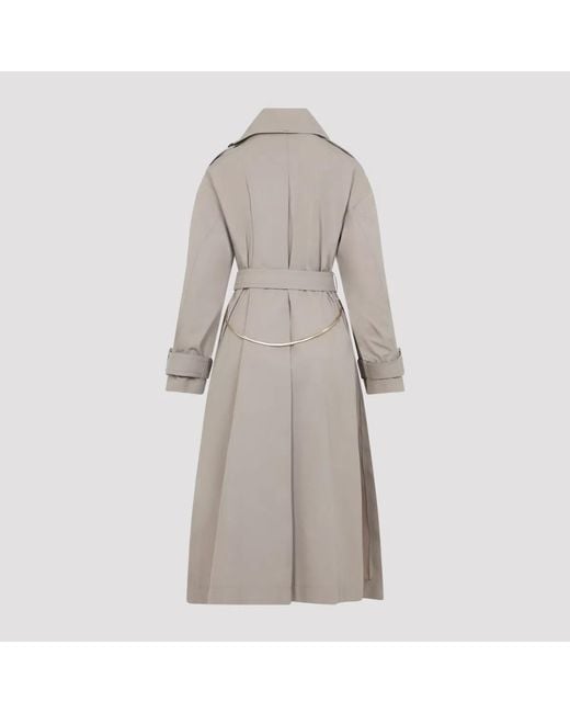 Max Mara Natural Gocce Polyester Trench