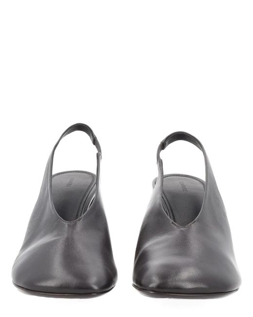 Lemaire Gray Slingback "Glove"